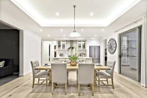 Convert conservatory into a dining room